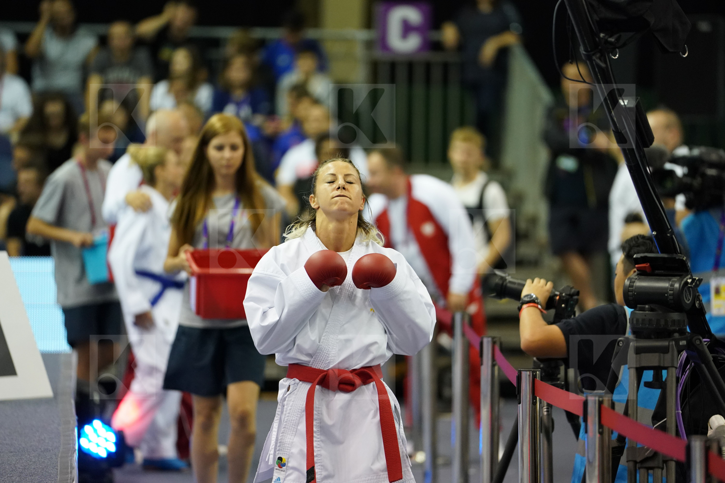 Female Kumite -50kg France Nowakowska Madgalena Poland Recchia Alexandra